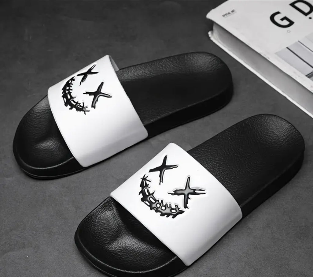 Slide on slippers