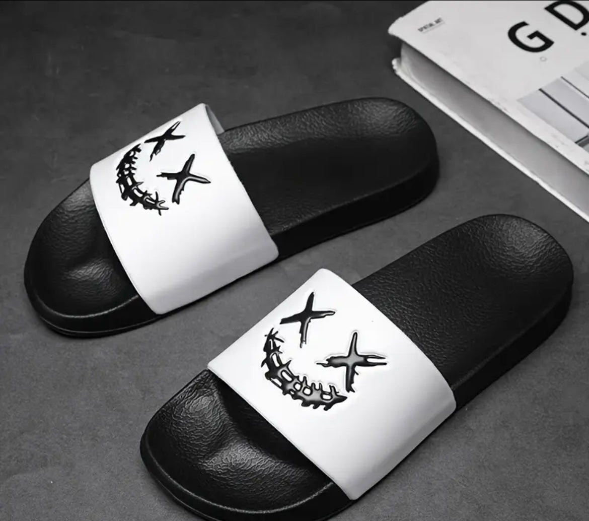 Slide on slippers