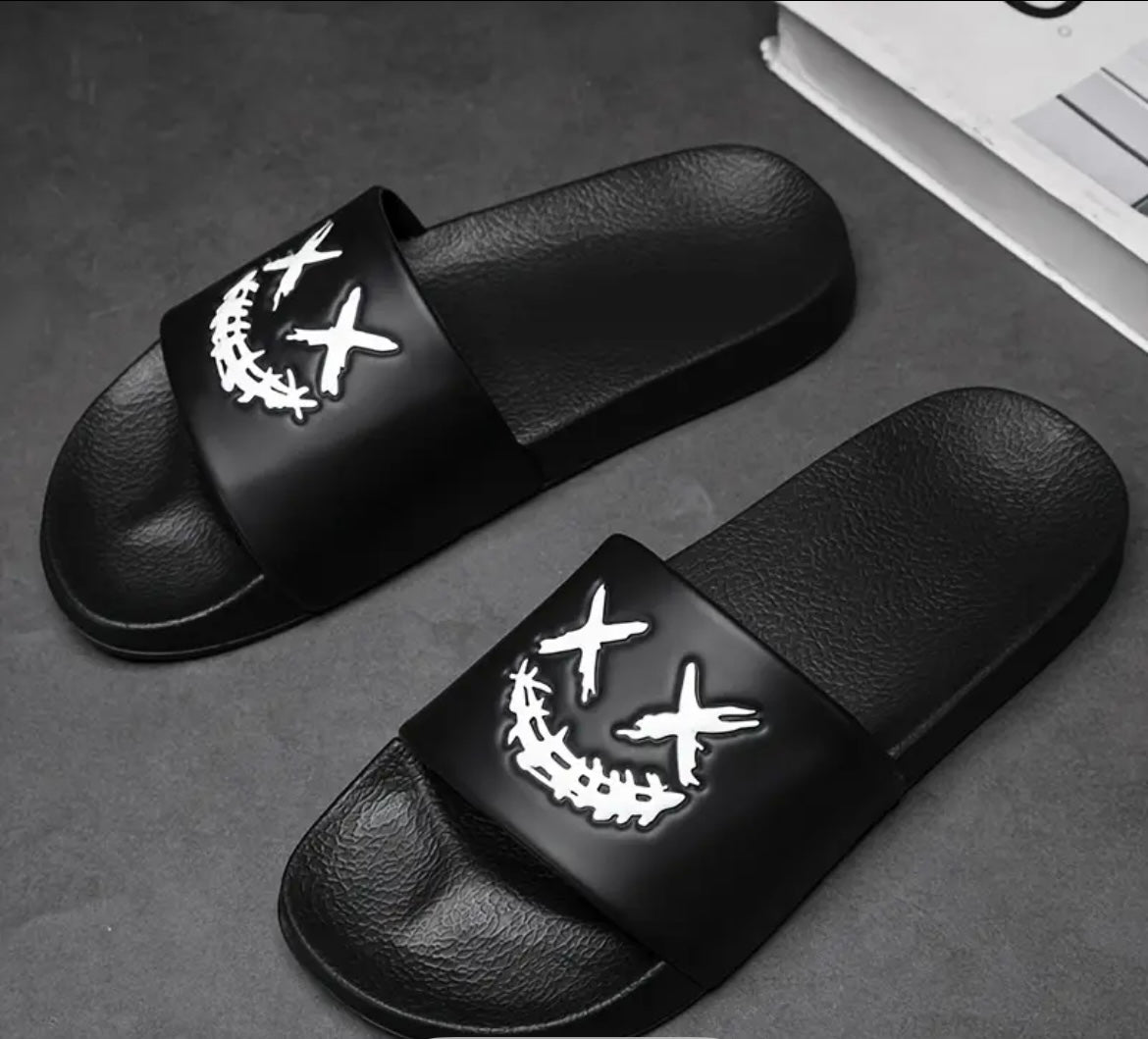 Slide on slippers